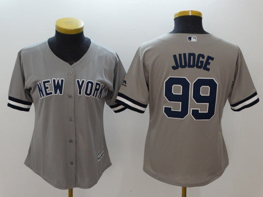 Women New York Yankees #99 Aaron Judge Style 7