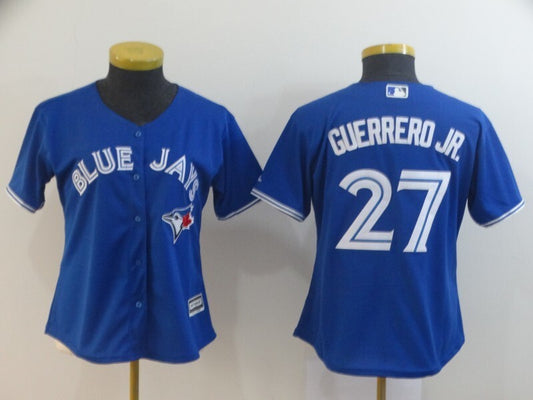 Women Toronto Blue Jays #27 Vladimir Guerrero Jr