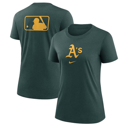 Women's Athletics Green Early Work Tri-Blend Dri-FIT T-Shirt(Run Small)