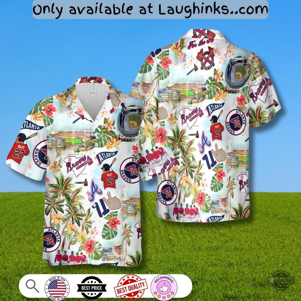 World Series Atlanta Braves Scenic Hawaiian Shirt