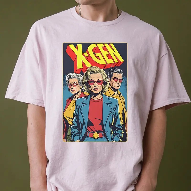 X-Gen T-Shirt, Vintage Gen X T-Shirt, Graphic Streetwear T-shirt