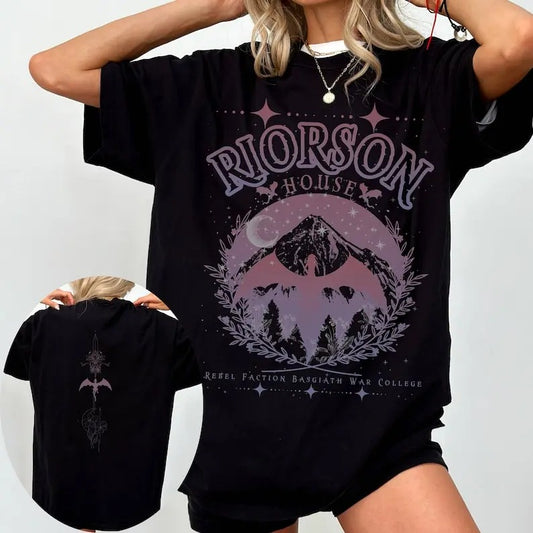 Xaden Ri0rson House shirt, Basgiath War College Shirt, Fourth Wing shirt, Iron Flame shirt, Dragon Rider Merch, Rebecca...