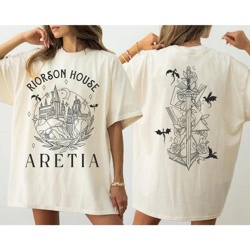 Xaden Riorson Shirt House Fourth Wing T-shirt Fantasy Book Lovers Dragon Riders Tee, Gift For Him, Gift For Her, Classic Styles