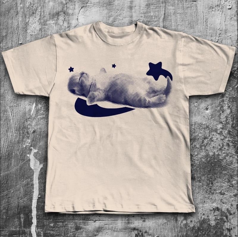 Y2k Retro Sleepy Cat T-shirt, Vintage Graphic Tee, Silly Cats Shirt, Aesthetic Summer Shirts, Trendy Tees, 2000s Tshirt, 90s Clothes