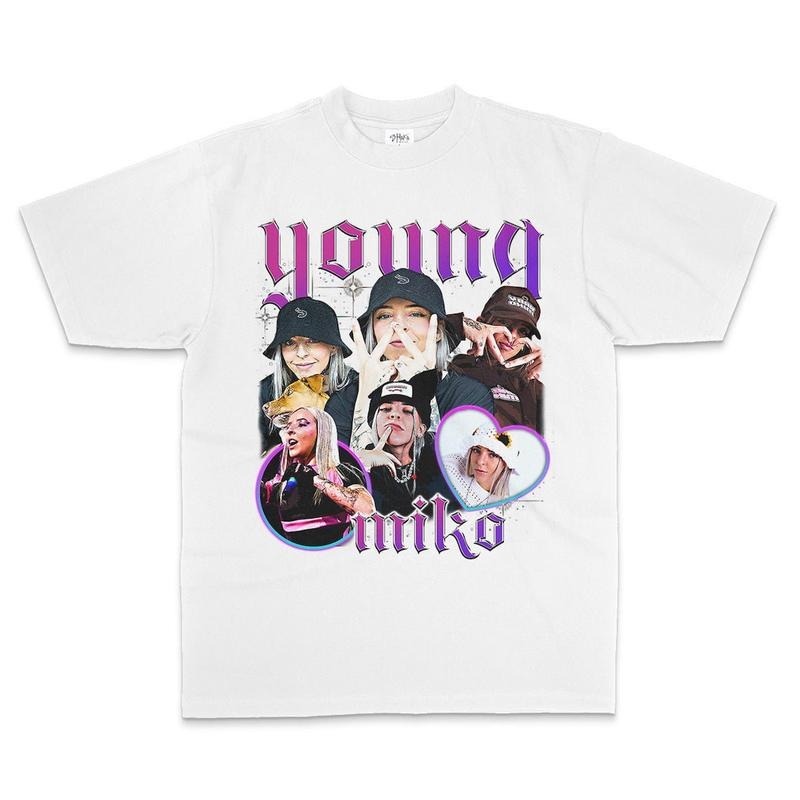 YOUNG MIKO - Trap Kitty shirt baby miko y2k gift idea merch Hoodie, Sweatshirt | InkThreadWorks.com