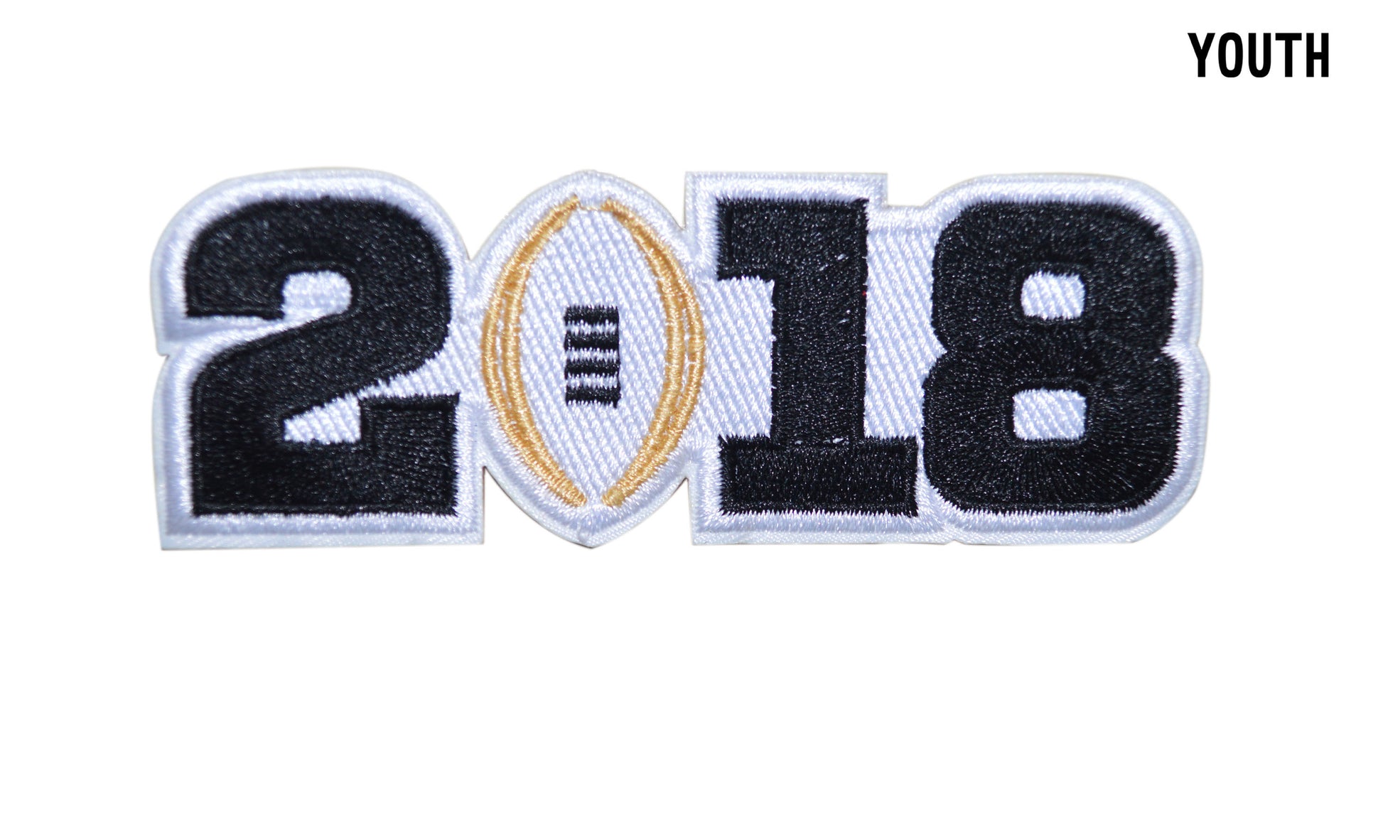 YOUTH 2018 White Black Logo