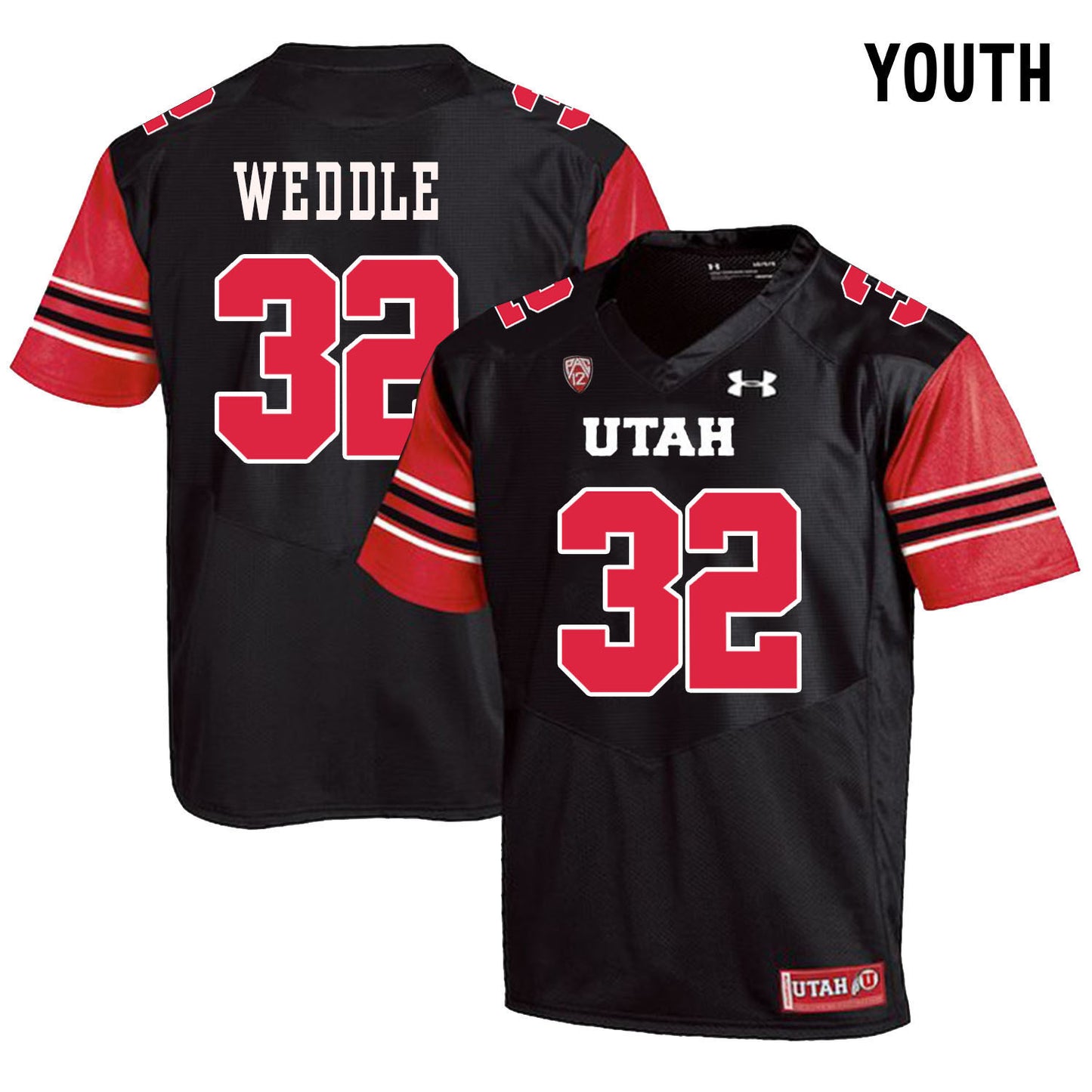 YOUTH Eric Weddle 32 Black