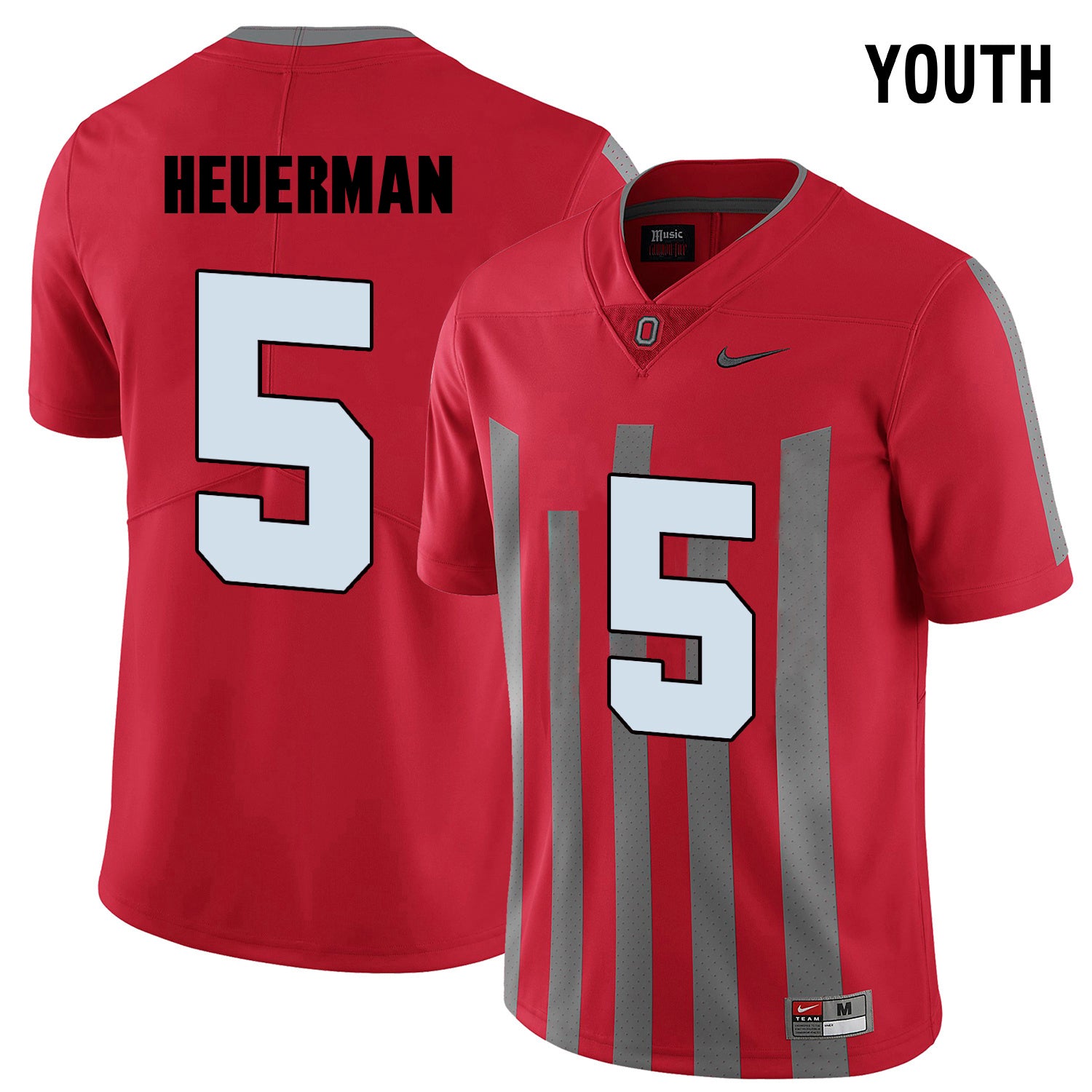 YOUTH Jeff Heuerman 5-Scarlet