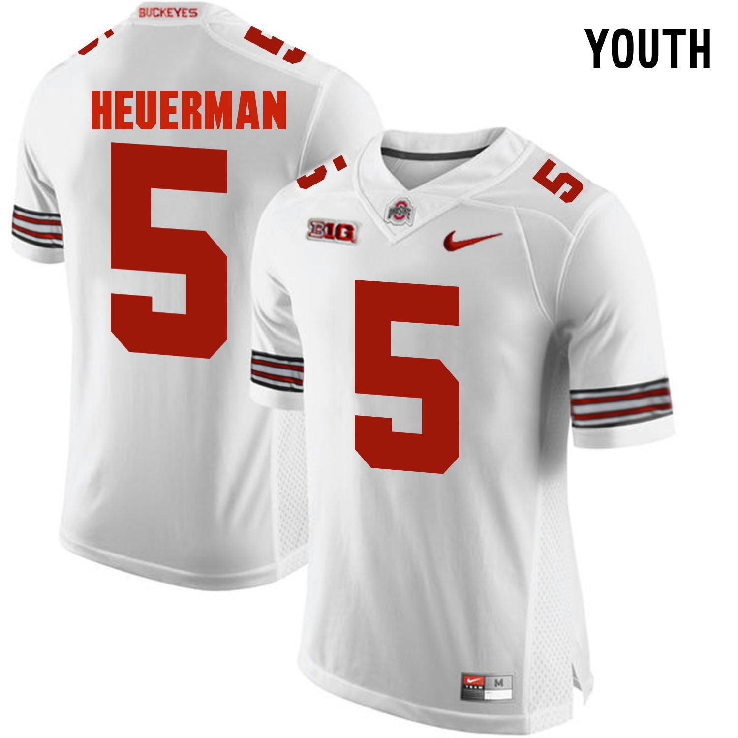 YOUTH Jeff Heuerman 5 White