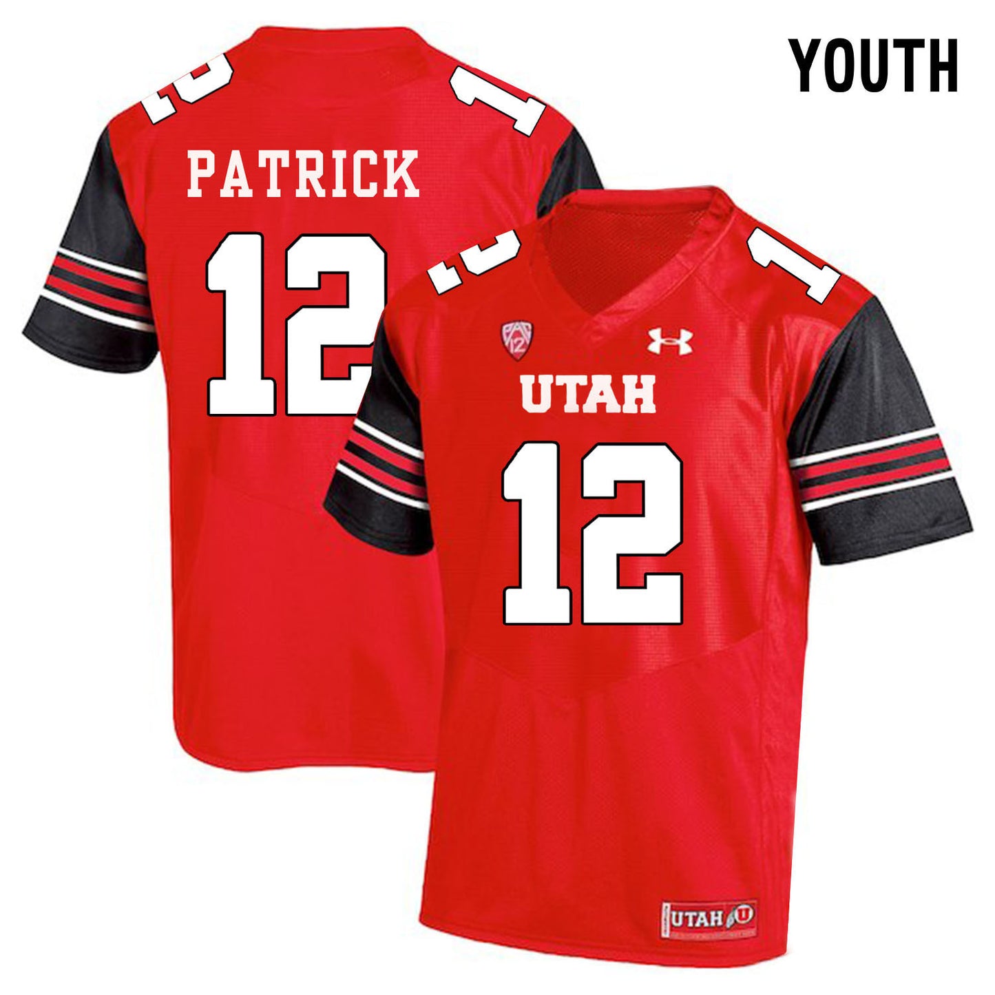YOUTH Tim Patrick 12 Red
