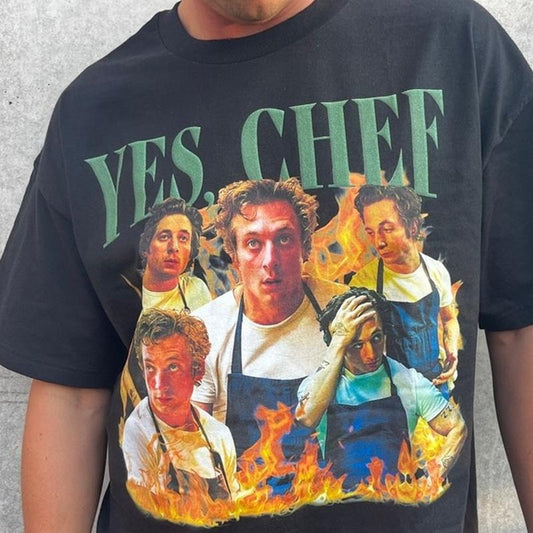 Yes Chef Shirt Sweatshirt custom tee Hoodie | InkThreadWorks.com