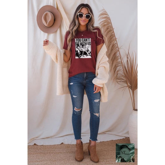 You Can't Sit With Us T-Shirts, Hoodie, Sweatshirt | InkThreadWorks.com