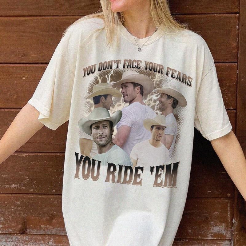You Don't Face Your Fears, You Ride 'Em Gildan & Comfort Colors T-shirt, Sweatshirt, Hoodie Casual Crewneck