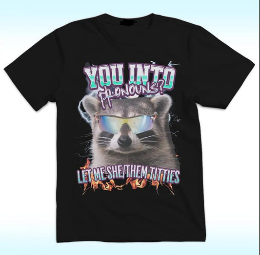 You Into Pronouns Shirt, Let Me She Hoodie, Sweatshirt | InkThreadWorks.com