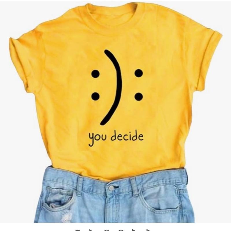 You decide TShirt Casual Fit Everyday Comfortable T-Shirt Top Hoodie, Sweatshirt | InkThreadWorks.com