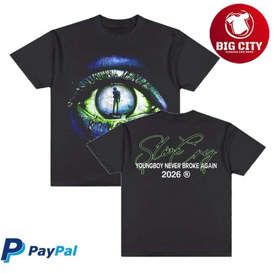 Youngboy Nba Slime Cry Portrait Two Sided Shirt