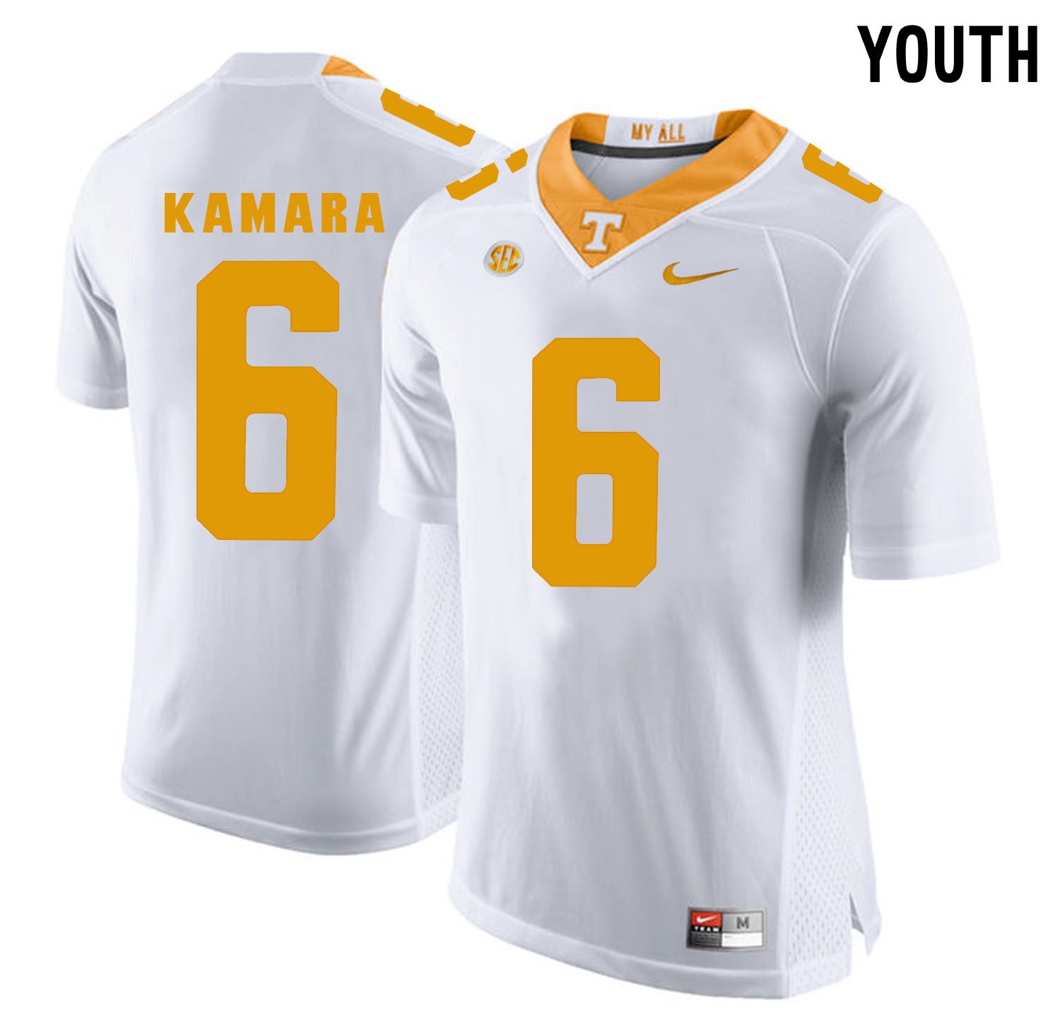 Youth Alvin Kamara 6 White