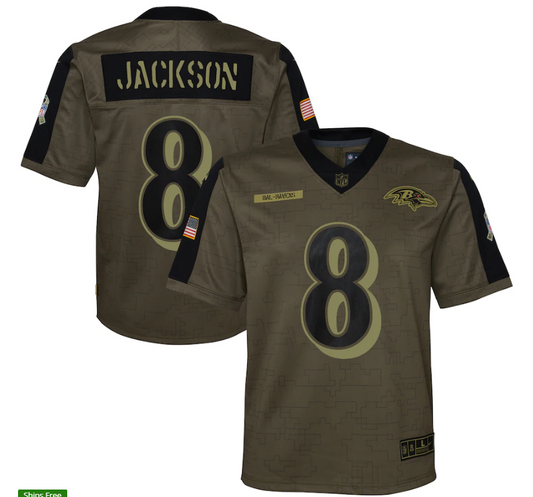 Youth Baltimore Ravens #89 Mark Andrews 21 New Salute