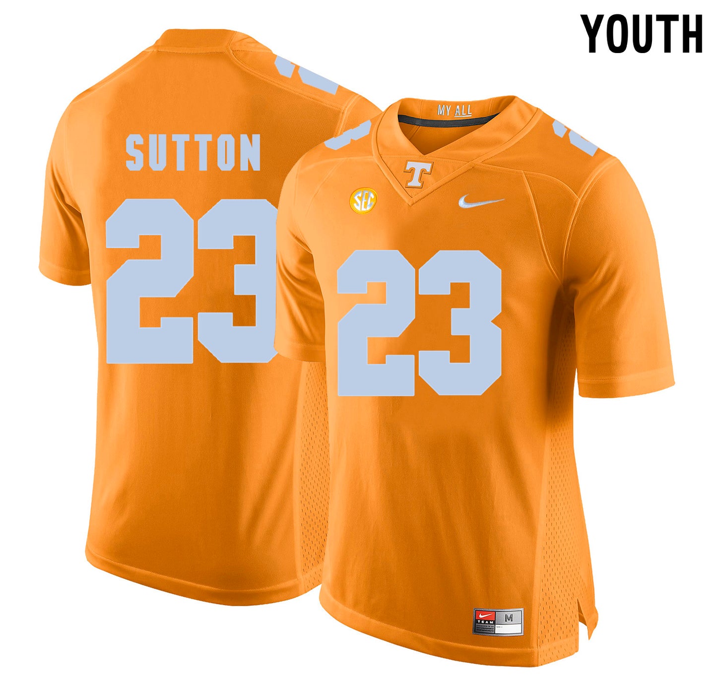 Youth Cameron Sutton 23 Orange