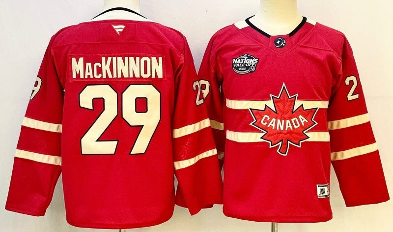 Youth Canada #29 Nathan MacKinnon Youth Style 1