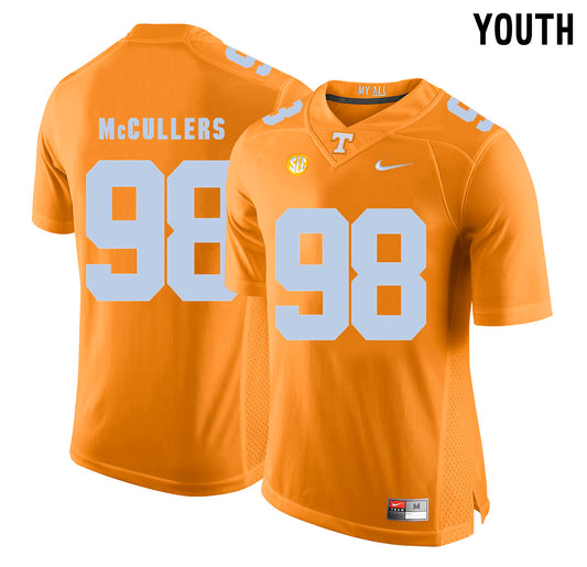 Youth Daniel McCullers 98 Orange