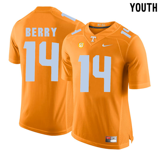 Youth Eric Berry 14 Orange