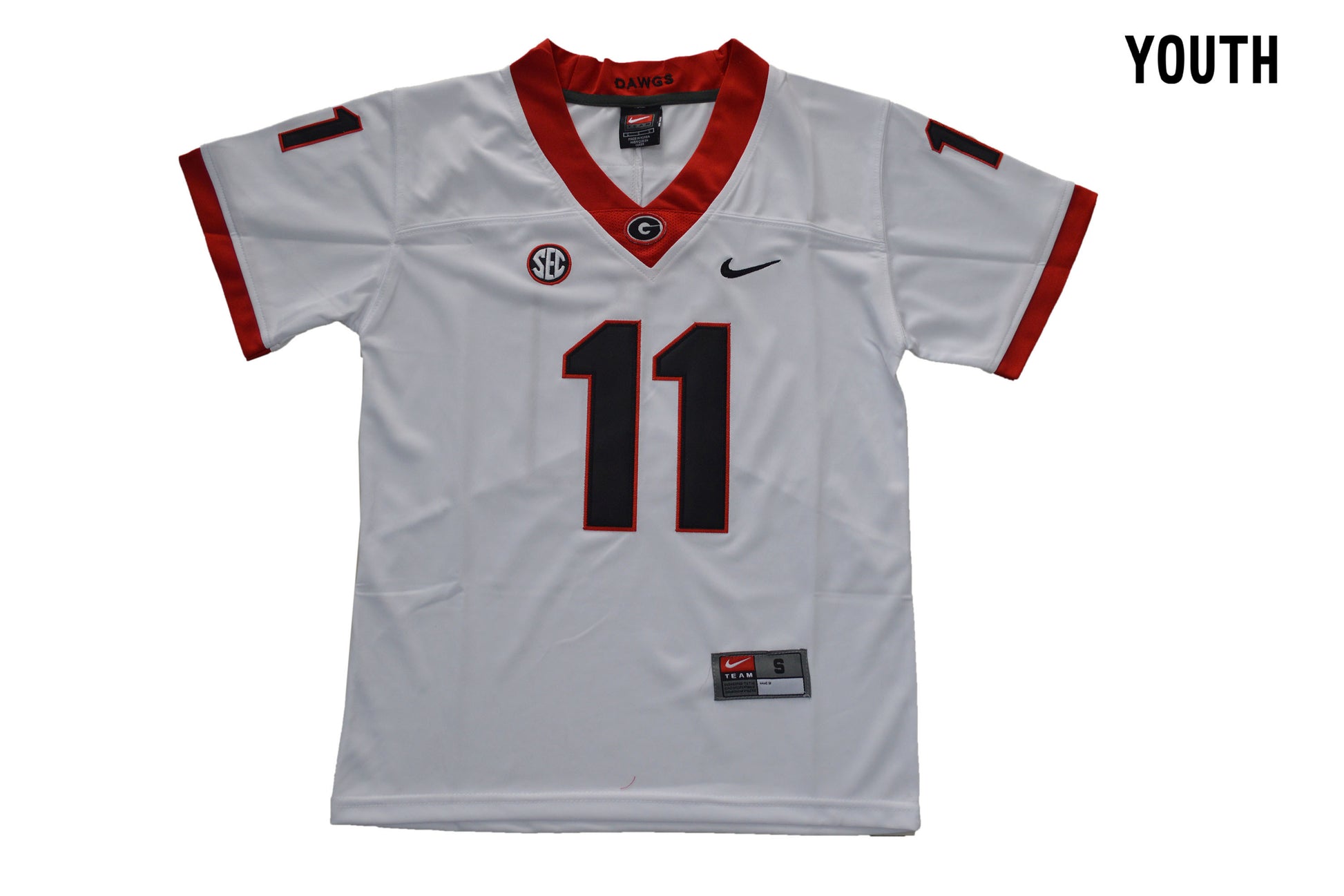 Youth Georgia 11 White Front