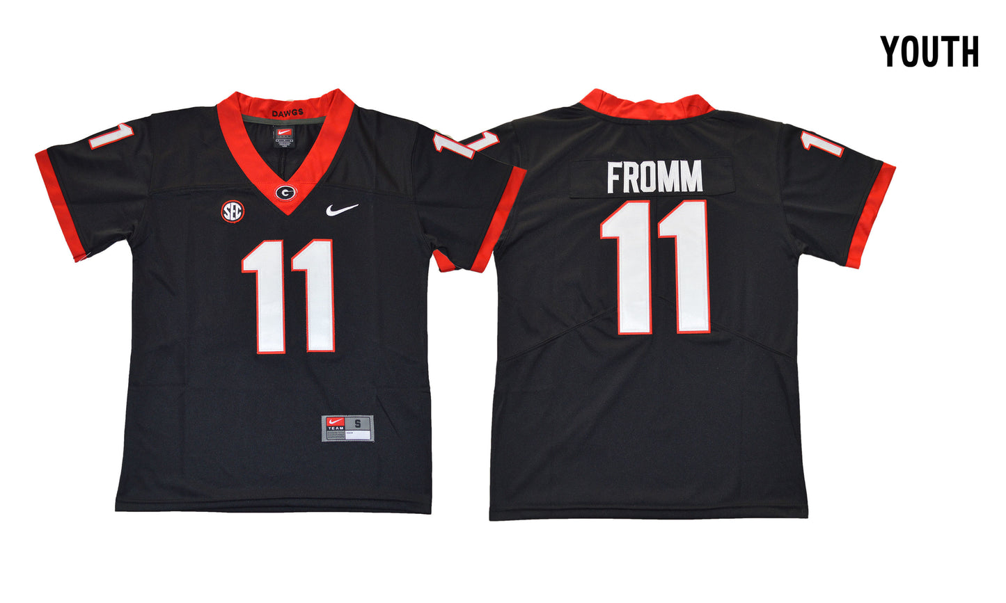 Youth Jake Fromm 11 Black Legend Edition