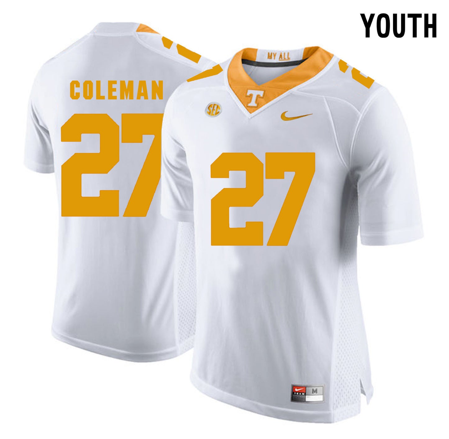 Youth Justin Coleman 27 White