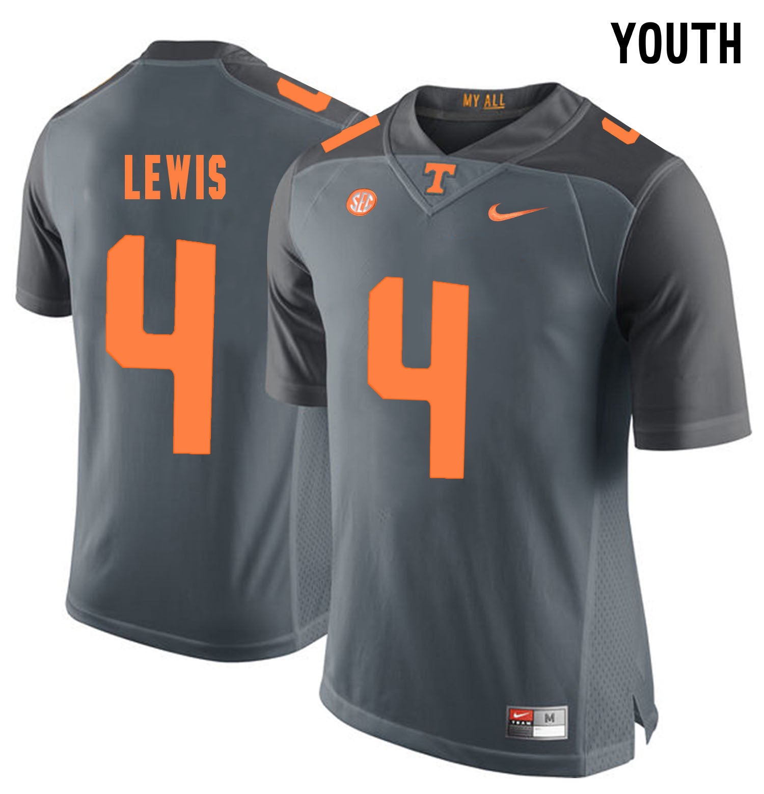 Youth LaTroy Lewis 4 Grey