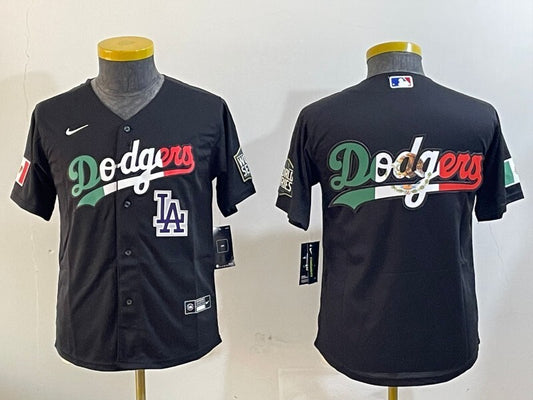 Youth Los Angeles Dodgers Dodgers Mexico Youth Style 1