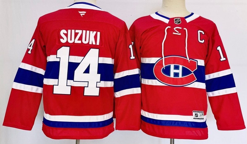 Youth Montreal Canadiens #14 Nicholas Suzuki Youth
