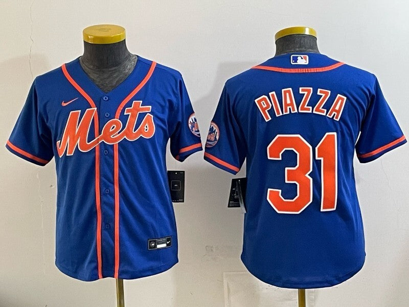 Youth New York Mets #31 Mike Piazza Mets Youth