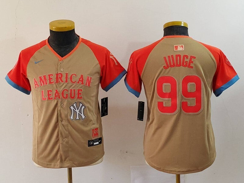 Youth New York Yankees #99 Aaron Judge Style 1