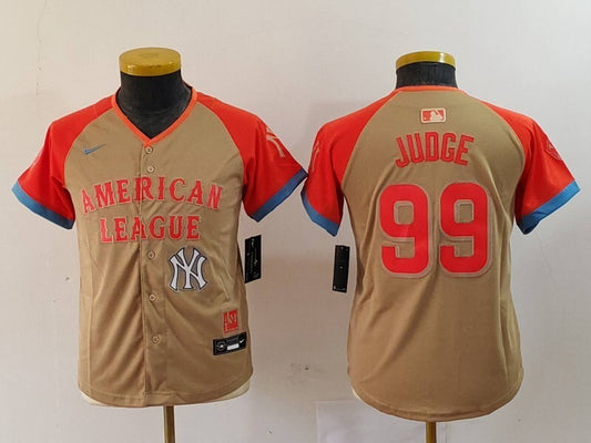 Youth New York Yankees #99 Aaron Judge Style 1