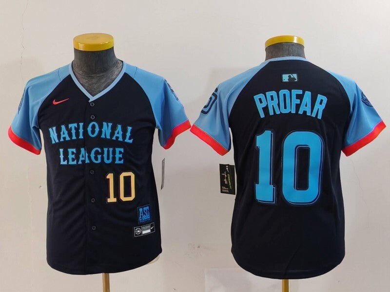 Youth San Diego Padres #10 Jurickson Profar Padres 24 All-Star Youth Style 5