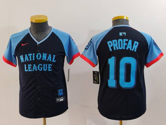 Youth San Diego Padres #10 Jurickson Profar Padres 24 All-Star Youth Style 6