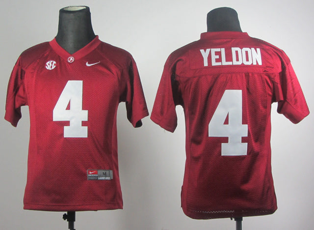 Youth T.J Yeldon 4 Crimson 2012 SEC Patch