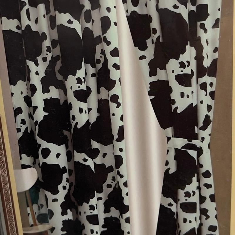 ZCurtain Set Black Cow T-Shirts, Hoodie, Sweatshirt | InkThreadWorks.com