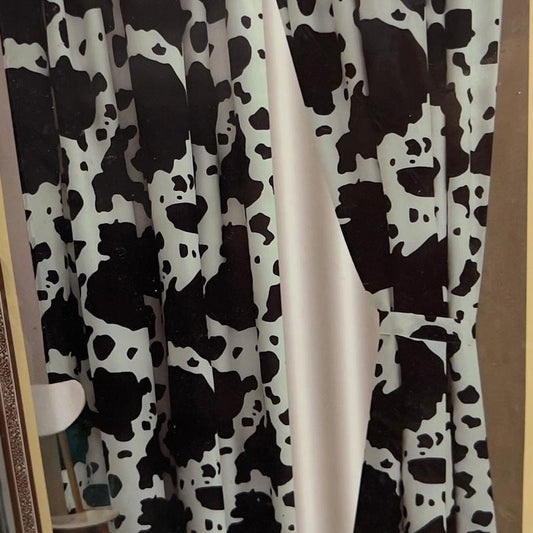 ZCurtain Set Black Cow T-Shirts, Hoodie, Sweatshirt | InkThreadWorks.com