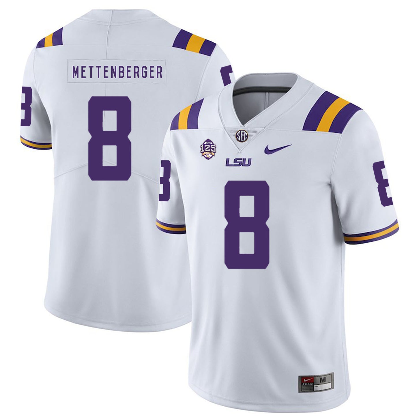Zach Mettenberger 8 White .2jpg