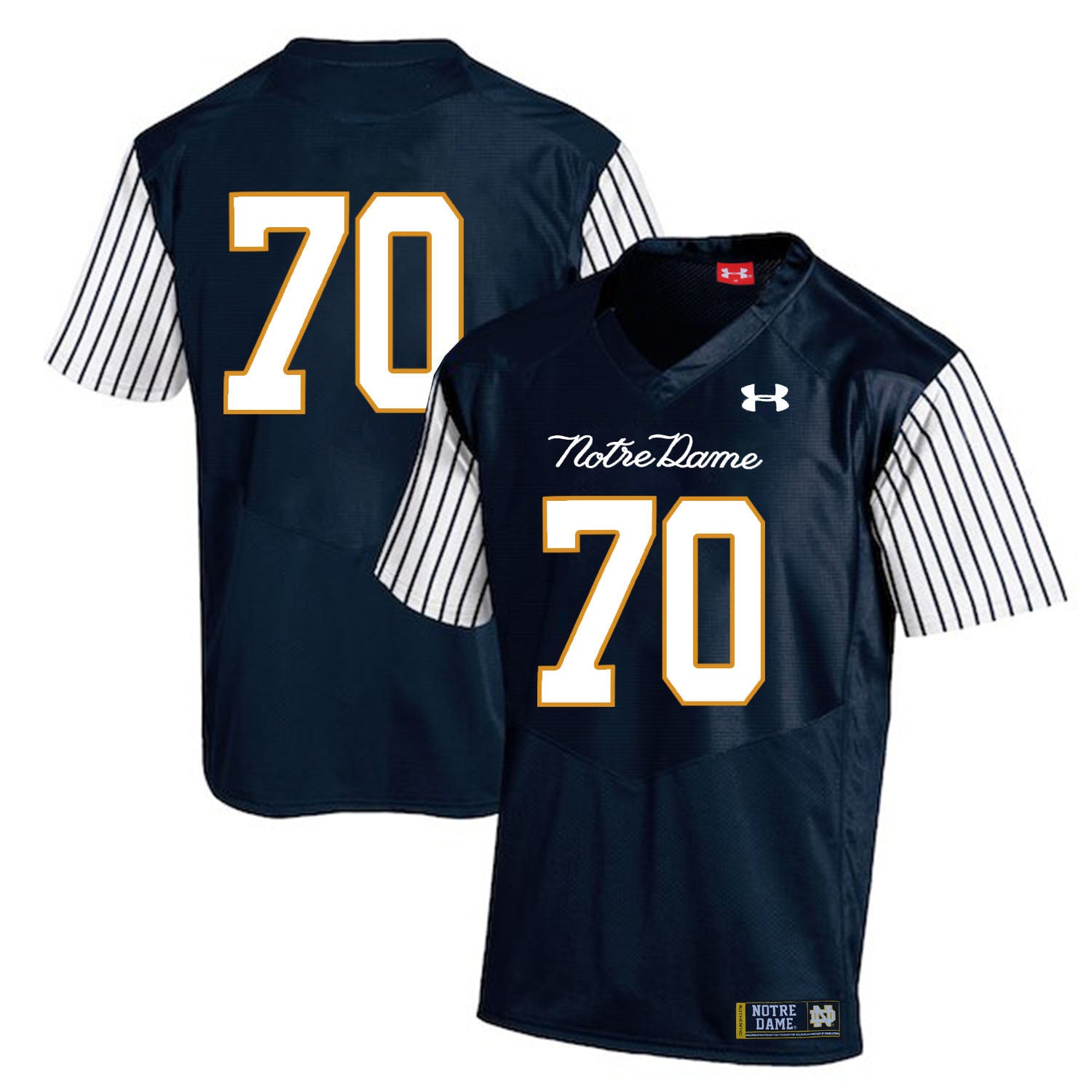 Zack Martin 70 Striped Blue