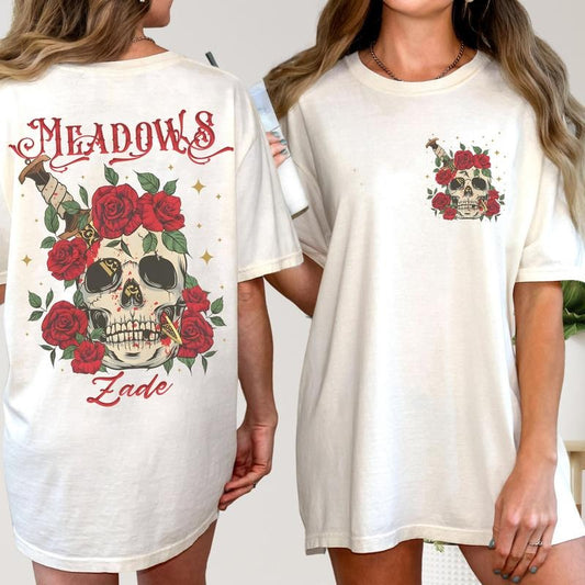 Zade Meadows T-Shirt, Haunting Adeline Sweatshirt, Bookish Merch, Cat And Mouse Duet Hoodie, Booktok Tee, Dark Romance...