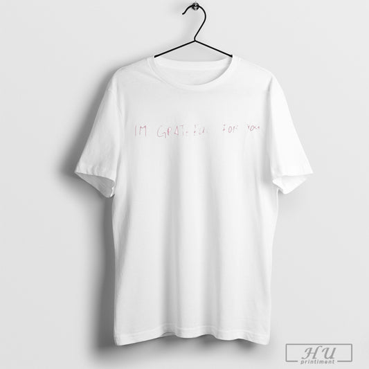 Zayn Im Grateful For You T Shirt
