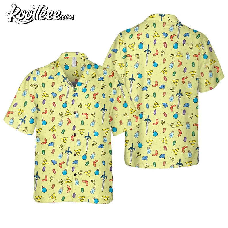 Zelda Funny Hawaiian Shirt