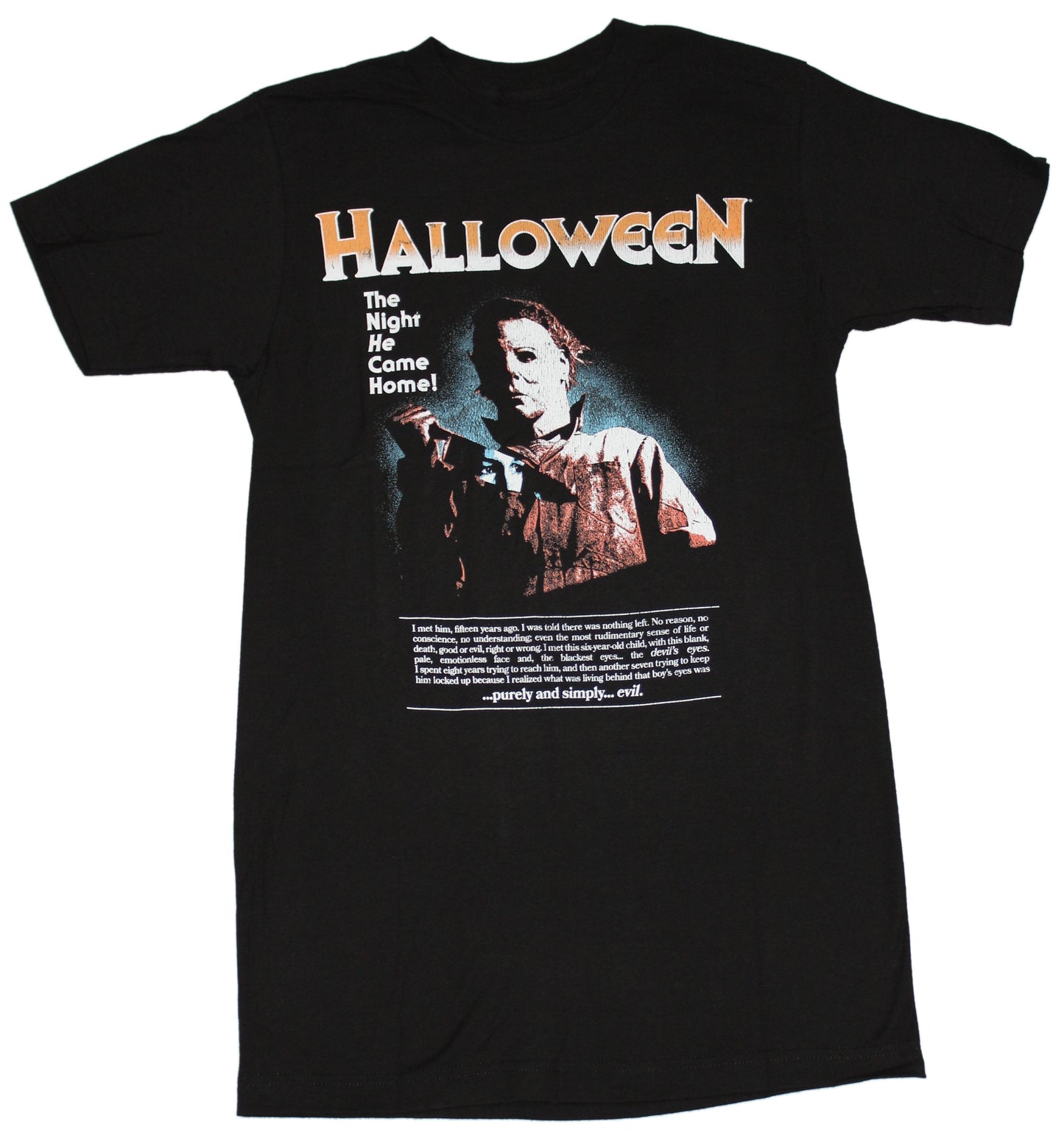 Halloween Mens T-Shirt - Mike Myers Distressed Poster Style Image