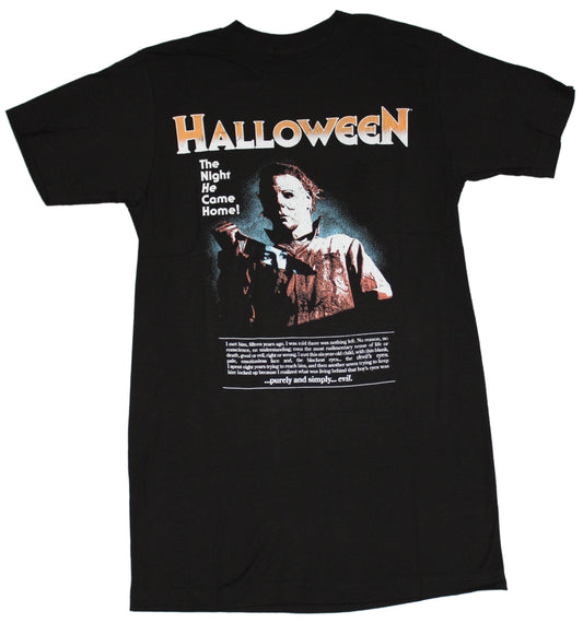Halloween Mens T-Shirt - Mike Myers Distressed Poster Style Image