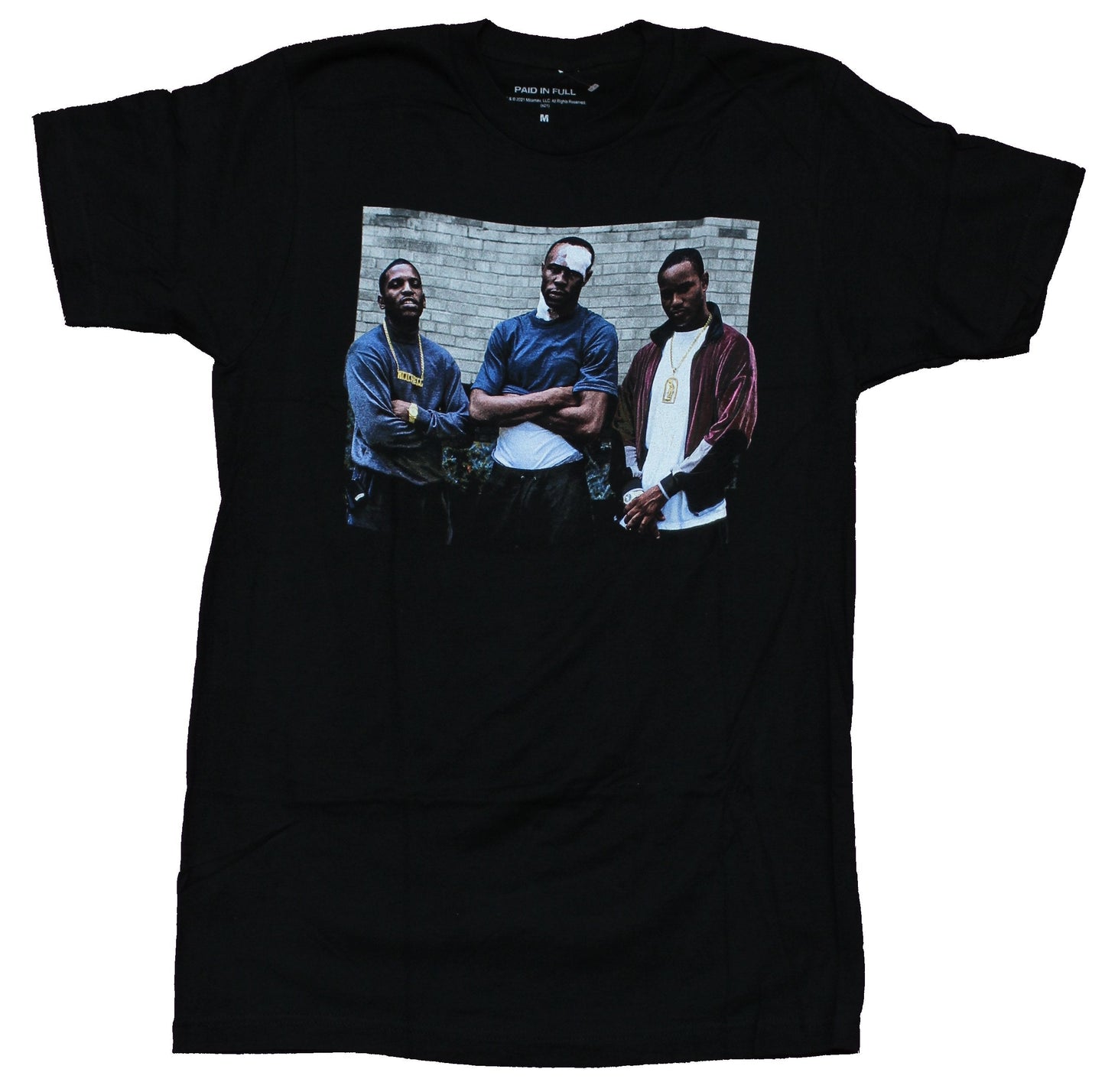 Paid in Full Mens T-Shirt -Photo Box Trio Image