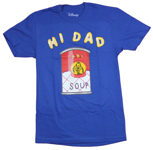The Goofy Movie Mens T-Shirt - Hi Dad ABC Goofy Soup Image