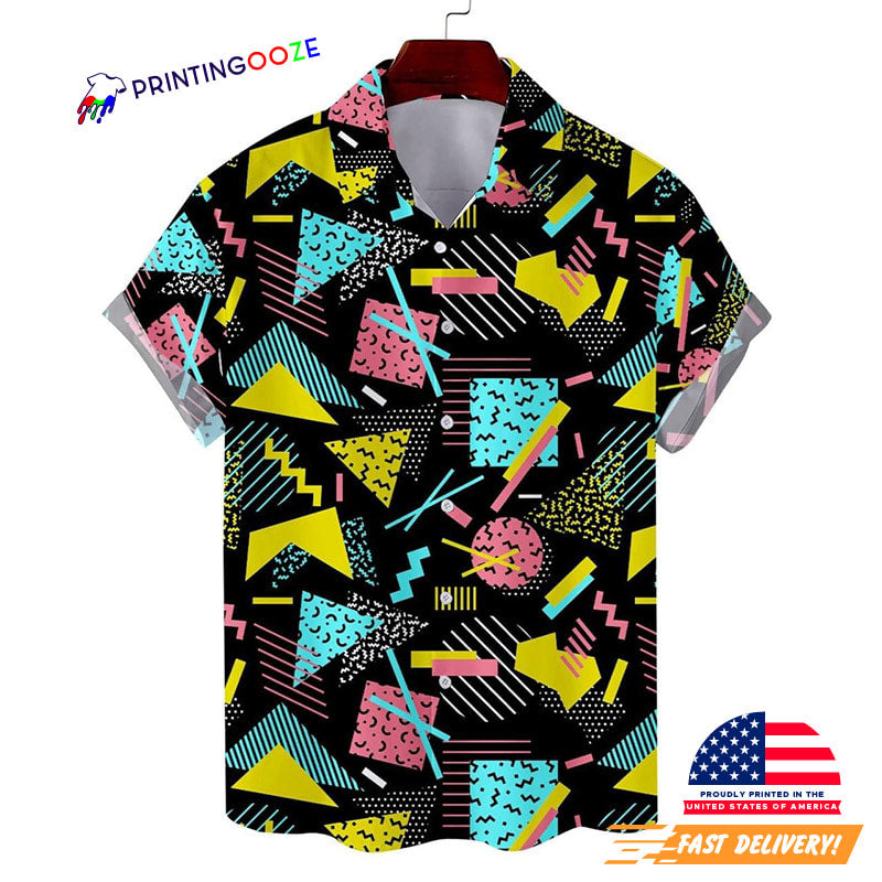 Abstract Pattern Hawaiian Shirt